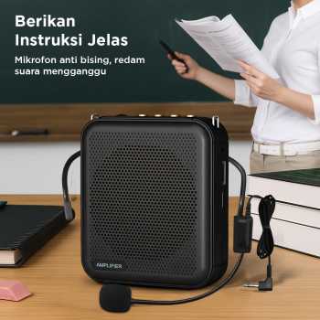 Gambar produk Proms Penguat Suara Mini Megaphone Active Speaker Tourguide Bluetooth - S62