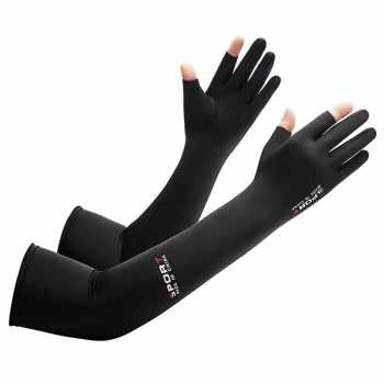 YXST Sarung Tangan Panjang Manset Sleeve Two Fingers Sunscreen Spandex - SP10