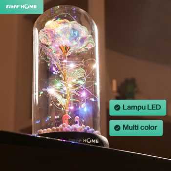 Gambar produk TaffHOME Lampu Meja Hias LED Galaxy Rose Eternal Colorful Light Swan Style - TH-505