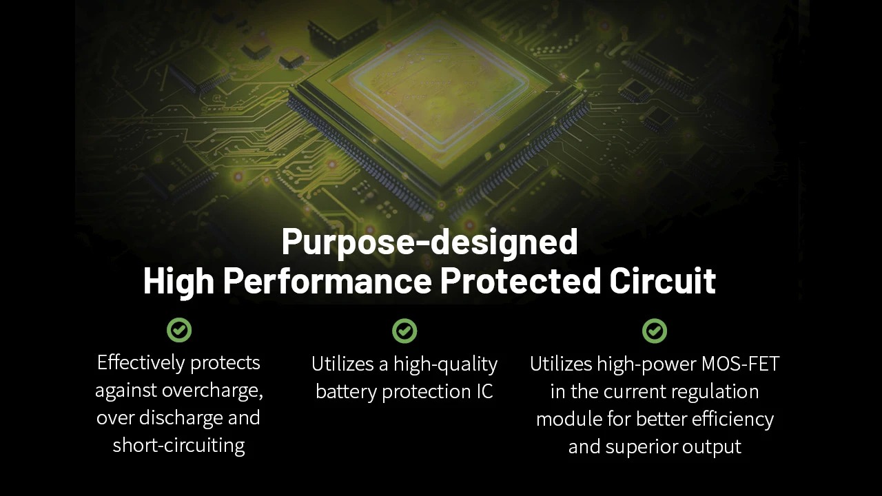Gambar produk NITECORE Baterai 21700 High Performance Battery 20A 5500mAh IPX6 - NL2155HP