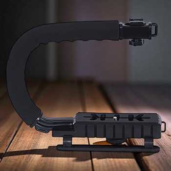 Gambar produk Feocon Camera Stabilizer Grip C Shape for DSLR GoPro Xiaomi - XT-375