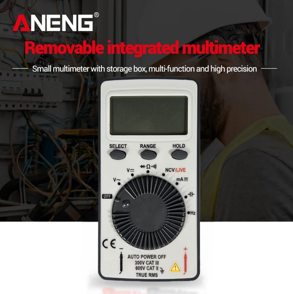 Gambar produk ANENG Mini Digital Multimeter Automatic Portable Voltmeter Ammeter - AN101