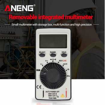 Gambar produk ANENG Mini Digital Multimeter Automatic Portable Voltmeter Ammeter - AN101