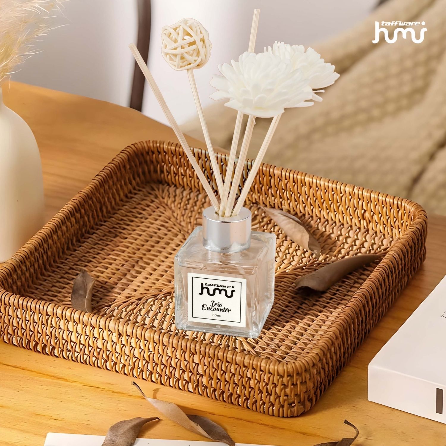 Gambar produk Taffware HUMI Pengharum Ruangan Reed Diffuser 50ml Encounters - DF-100