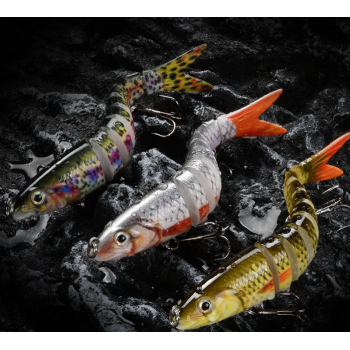 Gambar produk MINNOW Umpan Pancing Ikan Sinking Wobblers Fishing Lures Jointed 10CM - 45D