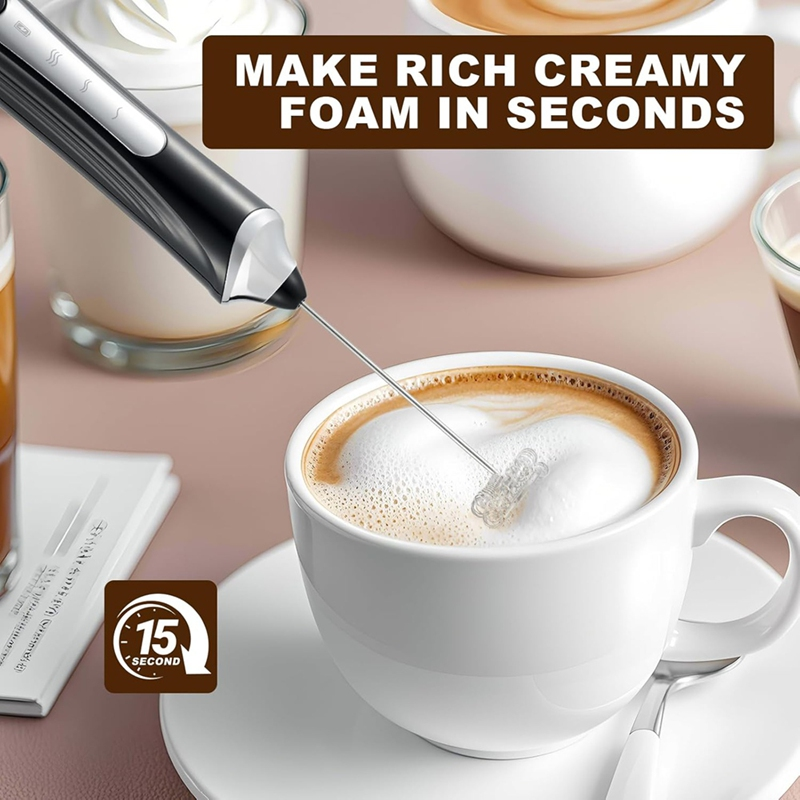 Gambar produk FMA Hand Mixer Mini Pengocok Telur Kopi Milk Frother 1200mAh - FM-NPW