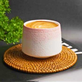 Gambar produk FLAMBE Gelas Keramik Kopi Teh Vintage Japanese Style Ceramic Cup 200ml - FB014