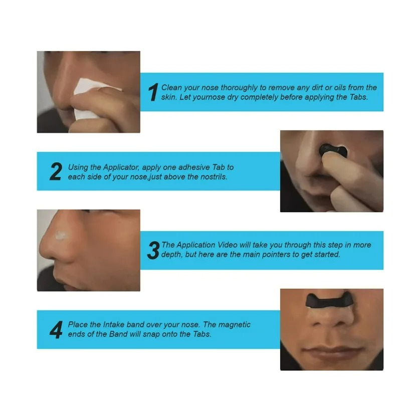 Gambar produk Brease Patch Magnet Nasal Dilator Anti Snoring Waterproof 30 Pair - JK0092