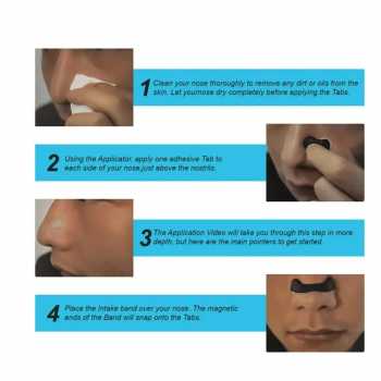 Gambar produk Brease Patch Magnet Nasal Dilator Anti Snoring Waterproof 30 Pair - JK0092