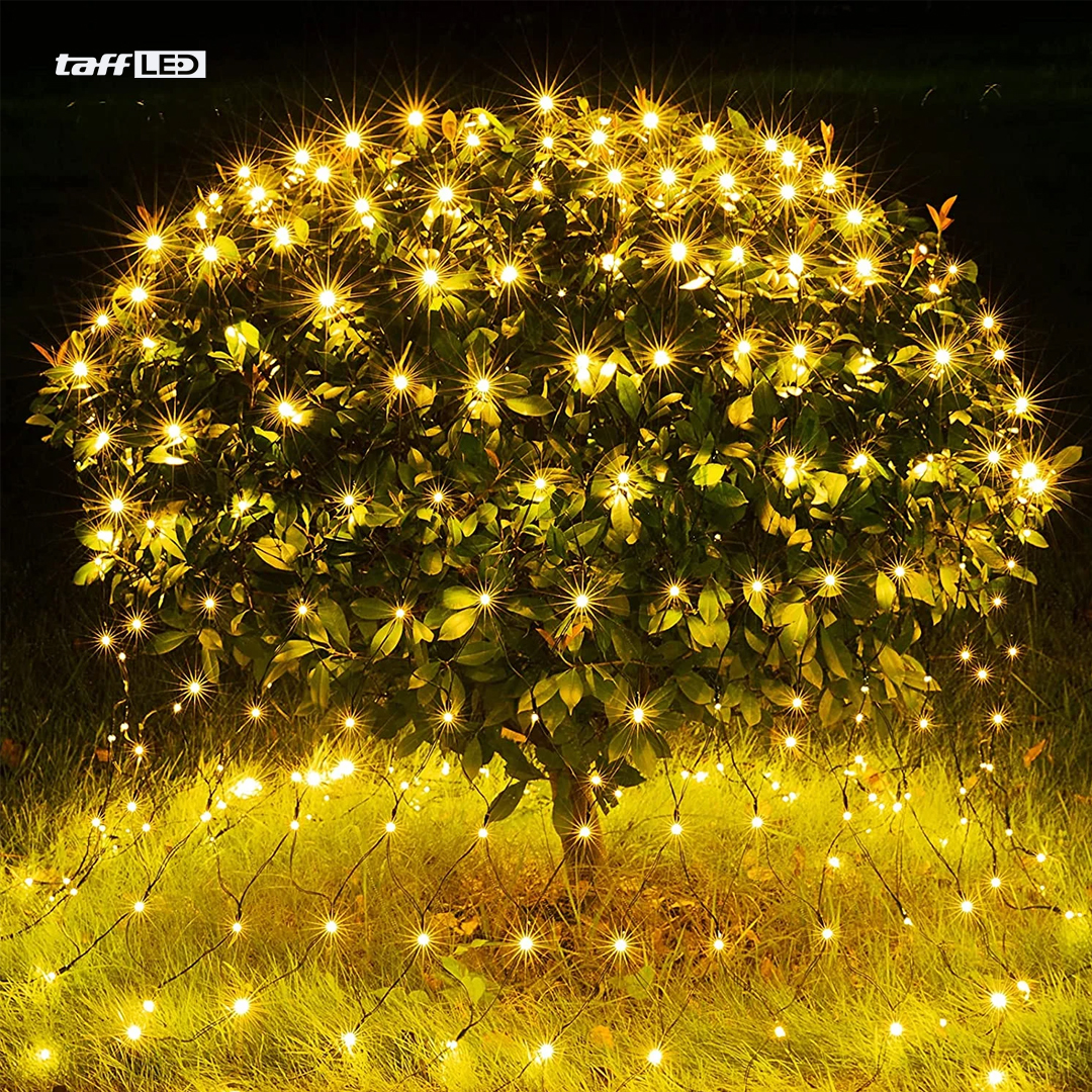Gambar produk TaffLED Lampu Hias Jaring String Lights Decoration EU Plug 1.5x1.5M - EK-04