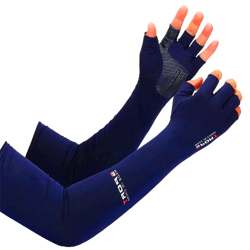 Gambar produk YXST Sarung Tangan Panjang Manset Long Sleeve Five Fingers Sunscreen - SP11