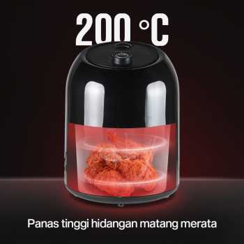 Gambar produk Rosou Air Fryer Mesin Penggoreng Tanpa Minyak 2nd Edition 2.5L OA2 - OA2