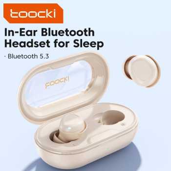 Toocki Earphone Bluetooth 5.3 TWS In-ear ENC Waterproof IPX4 - TQ-EJ12