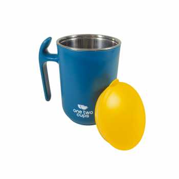 Gambar produk One Two Cups Cangkir Kopi Stainless Steel Double Wall Mug 497ml - FG10