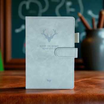 Toddi Buku Jurnal Hardcover Notebook Diary 68GSM 360 Halaman Grid - TL5