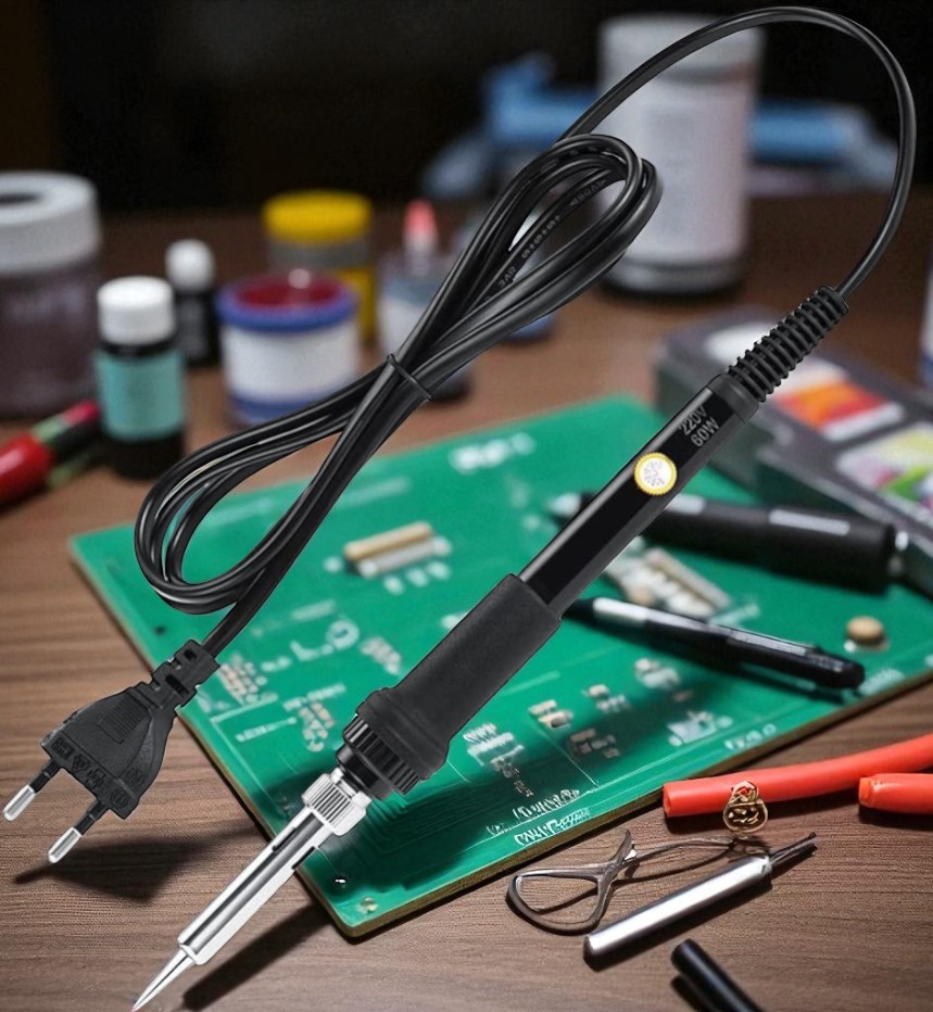Gambar produk CAUTIN Solder Elektrik Adjustable Temperature Soldering 220V 60W - 908