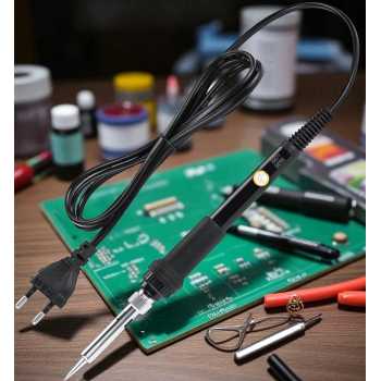 Gambar produk CAUTIN Solder Elektrik Adjustable Temperature Soldering 220V 60W - 908