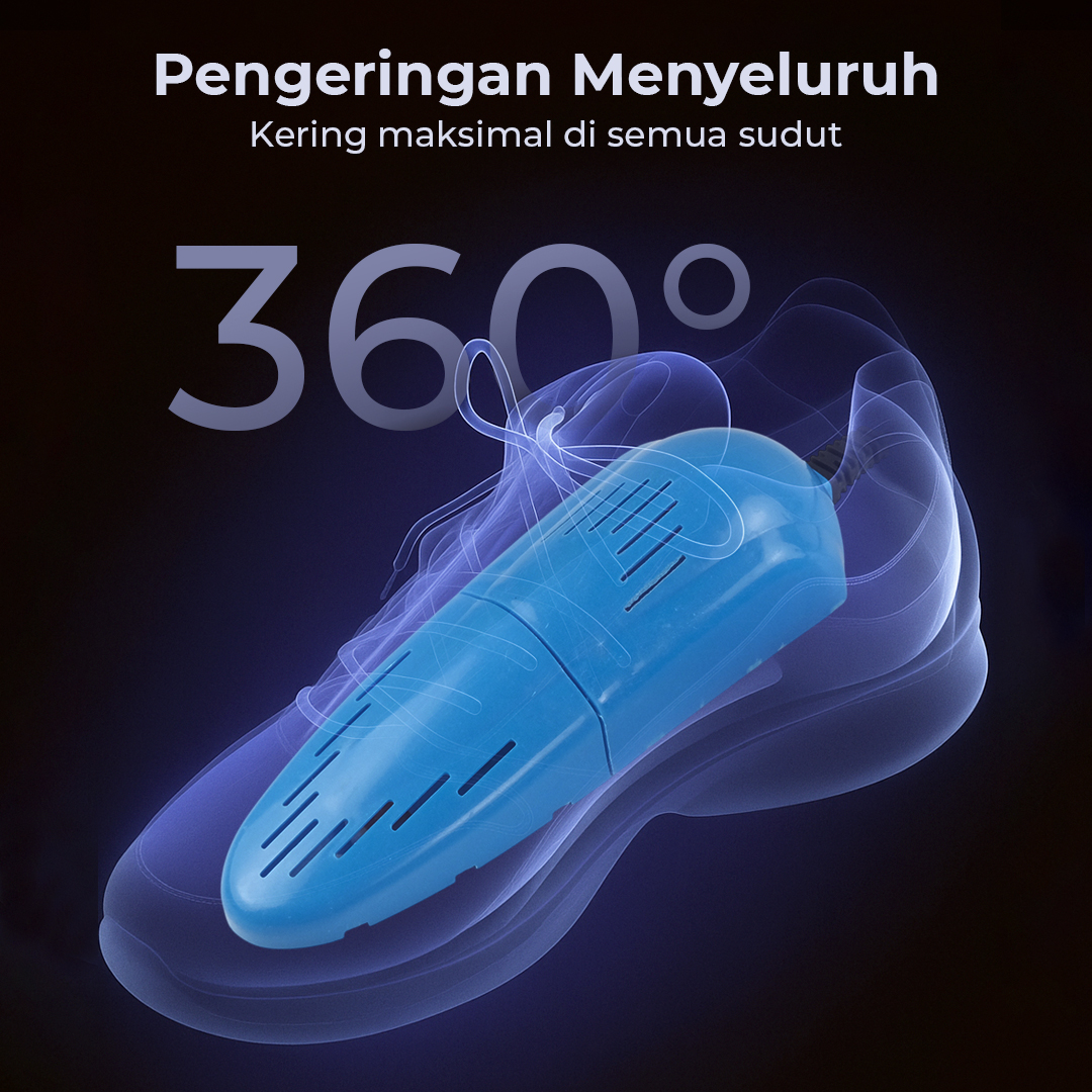Gambar produk Taffware Pengering Sepatu Elektrik Shoes Dryer 10W 220V EU Plug - TPS2