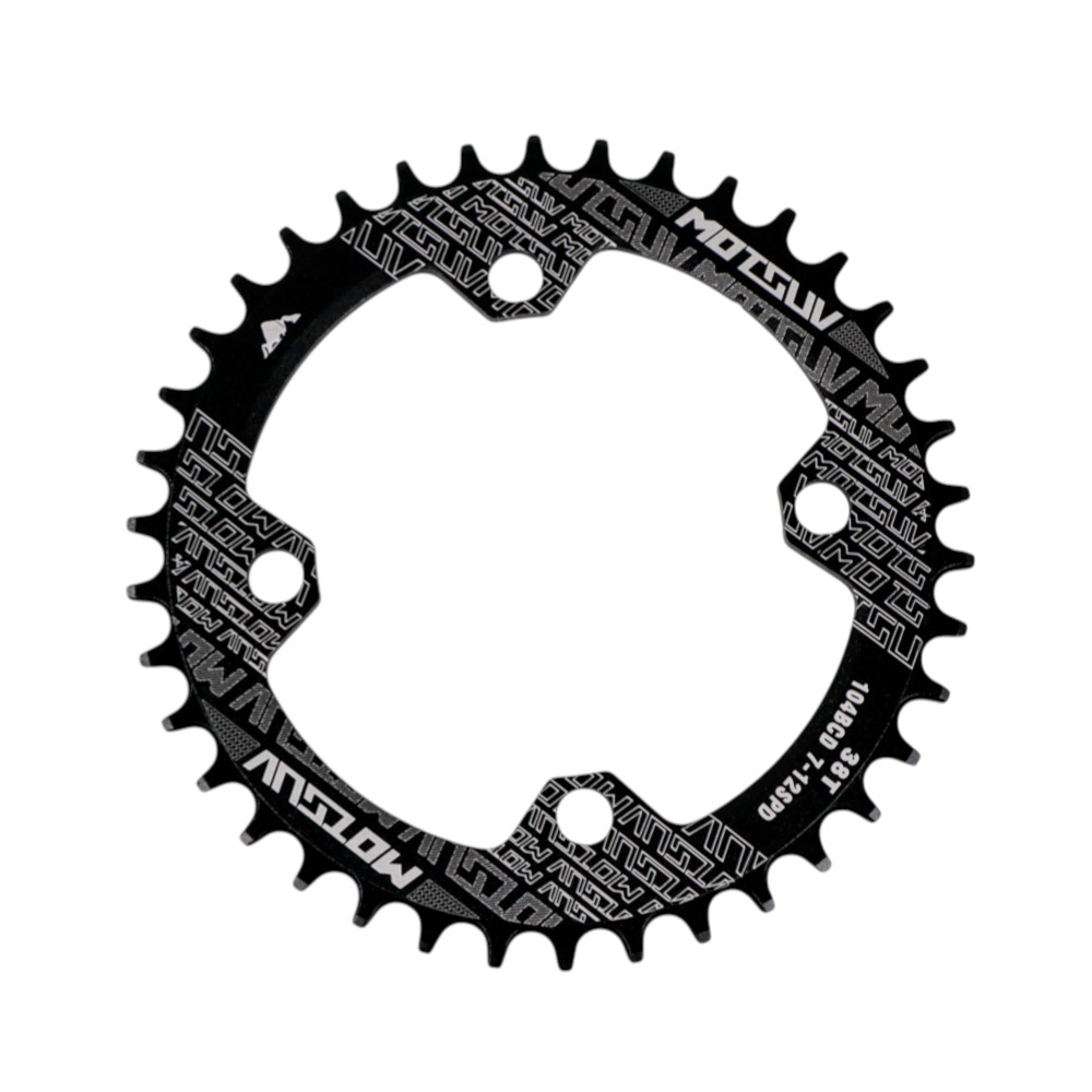 Gambar produk MOTSUV Gigi Sprocket Sepeda Chainring Aluminium Round 38T - 104BCD