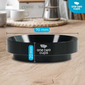 Gambar produk One Two Cups Dosing Ring Portafilter Espresso Magnetic Aluminium 58mm - XA045