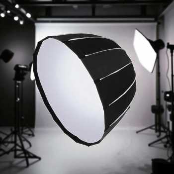 SOFTA Payung Softbox Reflector Parabolic Baorong Mount 90cm - ST90