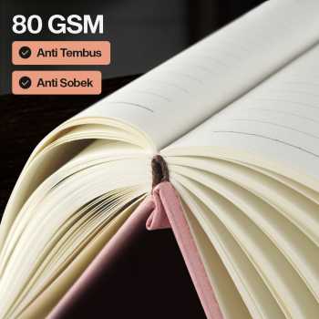 Gambar produk Toddi Buku Jurnal Hardcover Notebook Diary 80 GSM 360 Halaman Grid - CW-5025