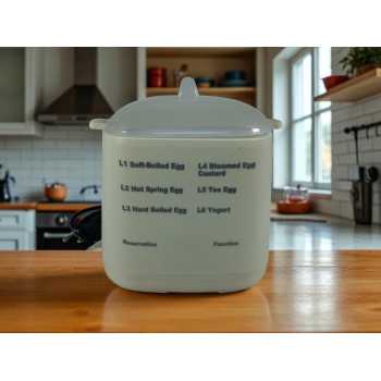 Gambar produk GUESMI Alat Rebus Telur Elektrik 4 Slot 6 Preset Mode Egg Boiler - SJ-200
