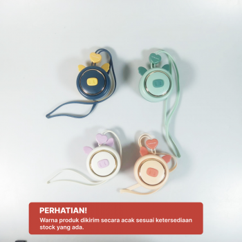 Gambar produk GIVELONG Kipas Angin Portable Flying Pig Mini Cooling Fan 500mAh - GL101