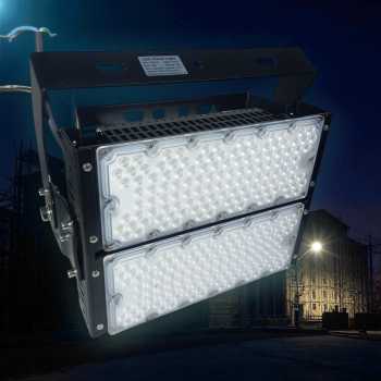 MEANWELL Lampu Sorot LED Outdoor Floodlight Waterproof Cool White 200W - YM-200-GL