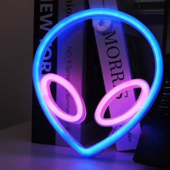 Gambar produk KEY-WIN Lampu Hias LED Neon Flex Battery and USB Power 1W Alien - M04