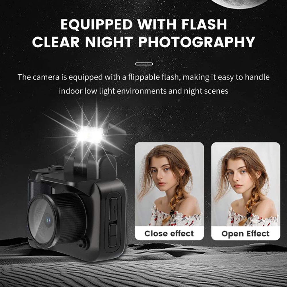 Gambar produk Mini Camera Video Recorder HD 1080P Portable Retro Ultra Compact - Y4000