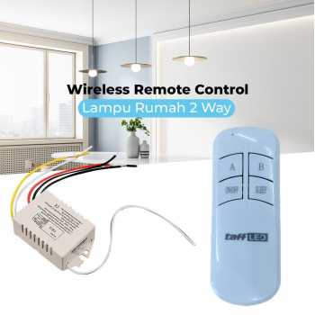 Gambar produk TaffLED Wireless Remote Control Lampu Rumah 2 Way - YAM802
