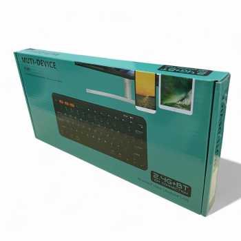 Gambar produk GOWENIC Keyboard Wireless Mini Bluetooth Multi Device Soft Silent - K380