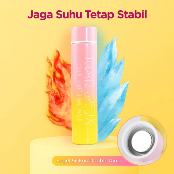Gambar produk Feeyue Botol Minum Mini Termos Air Panas Dingin Stainless Steel 200ml - FY200