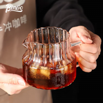 Gambar produk Bincoo Pour Over Coffee Server Borosilicate Glass Carafe 500ml - B-5ML