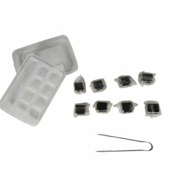 Gambar produk Leeseph Es Batu Reusable Stainless Steel Ice Cube 8 PCS - W0043