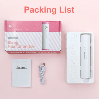 Gambar produk Angelbeats Alat Deteksi Jantung Janin Fetal Doppler Heart Rate Monitor - I200