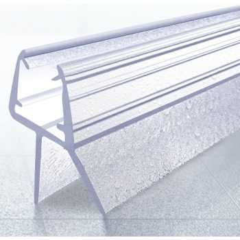 Gambar produk Villy Seal Strip Penutup Celah Pintu Kaca Kamar Mandi Tebal 4-6mm 50cm 20mm - V50
