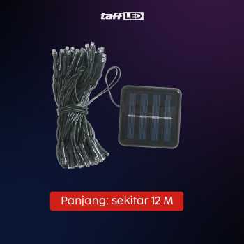 Gambar produk TaffLED Lampu Hias String Lights Solar Power Waterproof 100 LED RGB - YY-3210