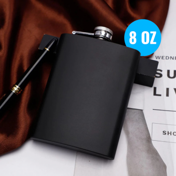 BENJF Botol Hip Flask Wine Whiskey Stainless Steel 304 Plastic Cap - B-86