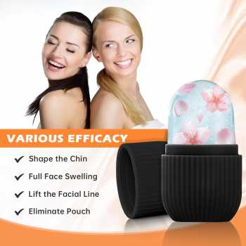 LANBENA Cetakan Es Batu Pijat Wajah Facial Ice Roller Silicone - LB01
