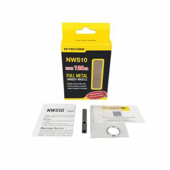 Gambar produk NITECORE Peluit Outdoor Emergency Whistle 120 dB - NWS10