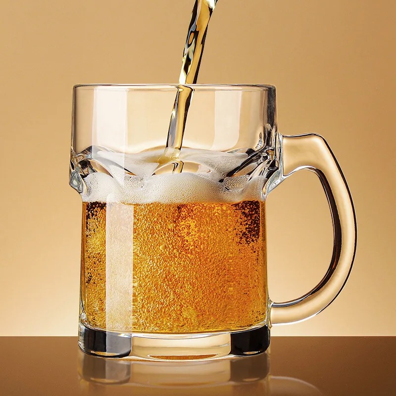 Gambar produk TREDO Gelas Mug Bir Sodium Calcium Glass Luxury High End 470ml - T47