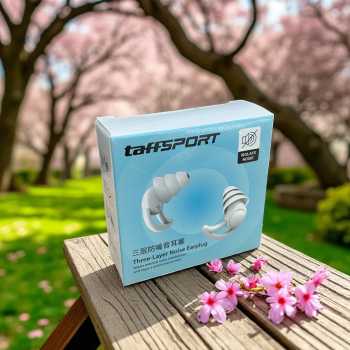 Gambar produk TaffSPORT Penutup Telinga Earplug Shark Fin Waterproof Silicone - MR99B