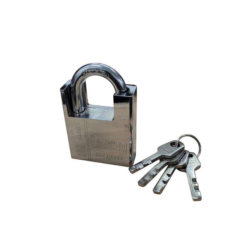 Gambar produk LIEBAO Gembok Rumah Anti Maling House Padlock Hardened Steel 50mm - LB-050