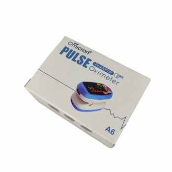 Gambar produk TaffOmicron Fingertip Pulse Oximeter Alat Ukur Saturasi Oksigen Darah - A6
