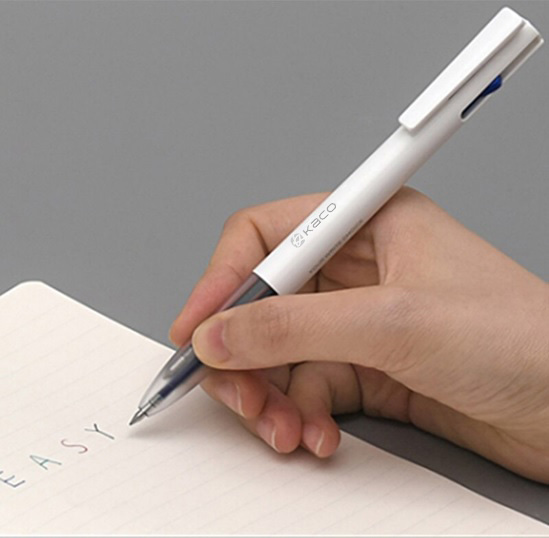 Gambar produk Kaco EASY 4 in 1 Multifunction Gel Pen Pena Pulpen Bolpoin 0.5mm 1 PCS - K1041 (Black Blue Red Green Ink)