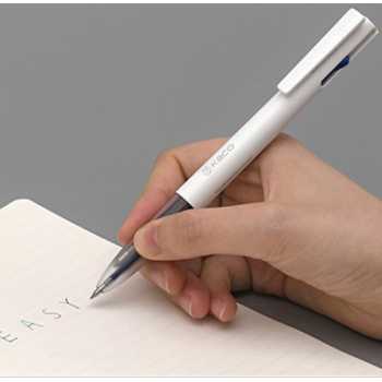 Gambar produk Kaco EASY 4 in 1 Multifunction Gel Pen Pena Pulpen Bolpoin 0.5mm 1 PCS - K1041 (Black Blue Red Green Ink)