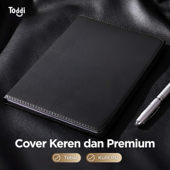 Gambar produk Toddi Buku Jurnal Hardcover Notebook Diary 72GSM 180 Halaman Grid - 1623