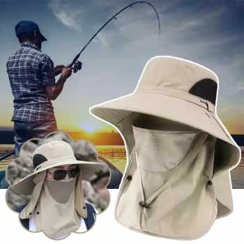 Gambar produk Rhodey Topi Rimba Outdoor Anti UV Waterproof Boonie Hat Polyester - JN335